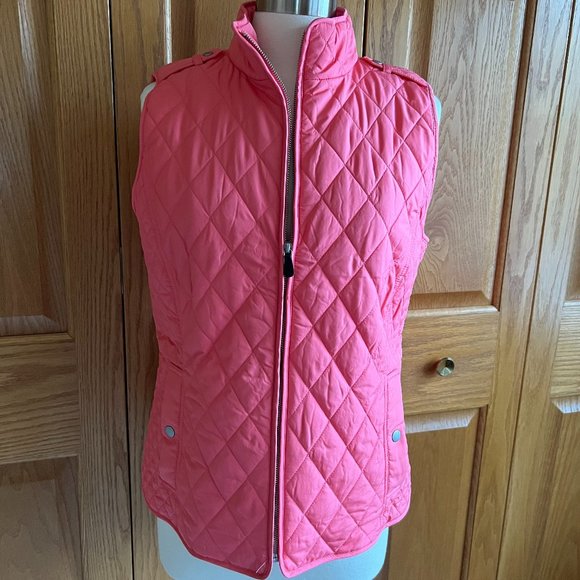 Veste Légère Matelassée Talbots Taille Sp - Style Militaire, Neuve Avec étiquettes (NWT)
